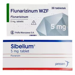 Сибелиум Флунаризин таб. 5мг №30 фото
